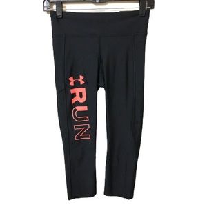 Under Armour Compression Black Capri Pants - Small